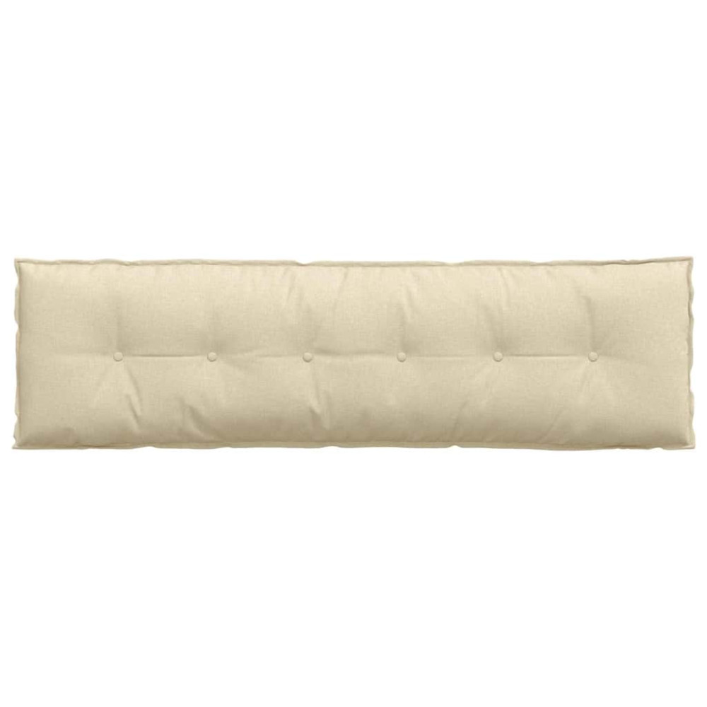 Produktbild för Ryggkudde Kräm 180 x 19 x 50 cm tyg