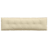 Produktbild för Ryggkudde Kräm 180 x 19 x 50 cm tyg