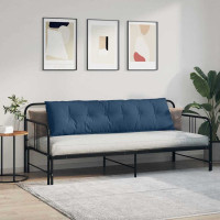 Produktbild för Ryggkudde Blå 180 x 19 x 50 cm tyg