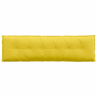 Produktbild för Ryggkudde Ljusgul 180 x 19 x 50 cm tyg
