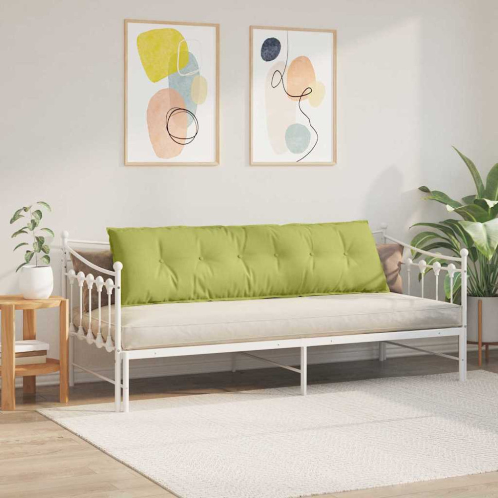 Produktbild för Ryggkudde Ljusgrön 180 x 19 x 50 cm tyg
