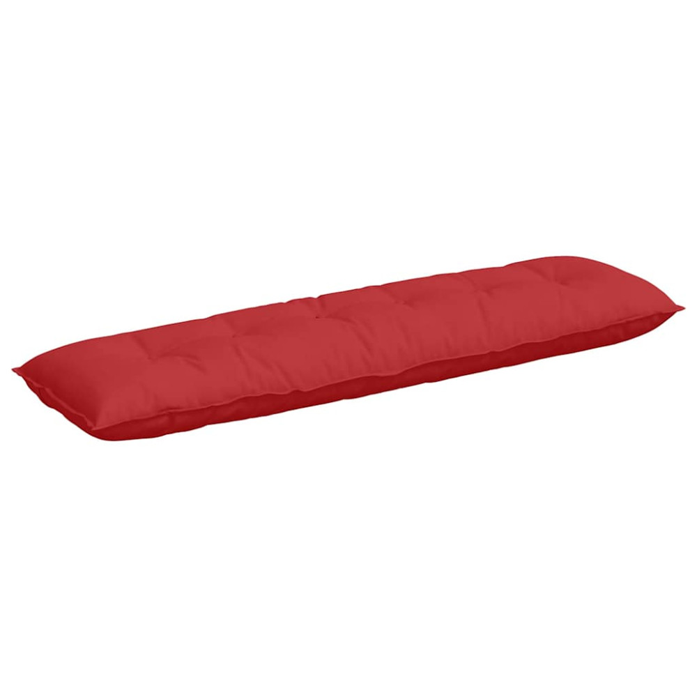 Produktbild för Ryggkudde Röd 180 x 19 x 50 cm tyg