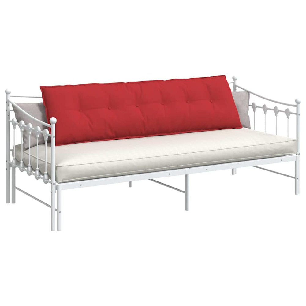Produktbild för Ryggkudde Röd 180 x 19 x 50 cm tyg