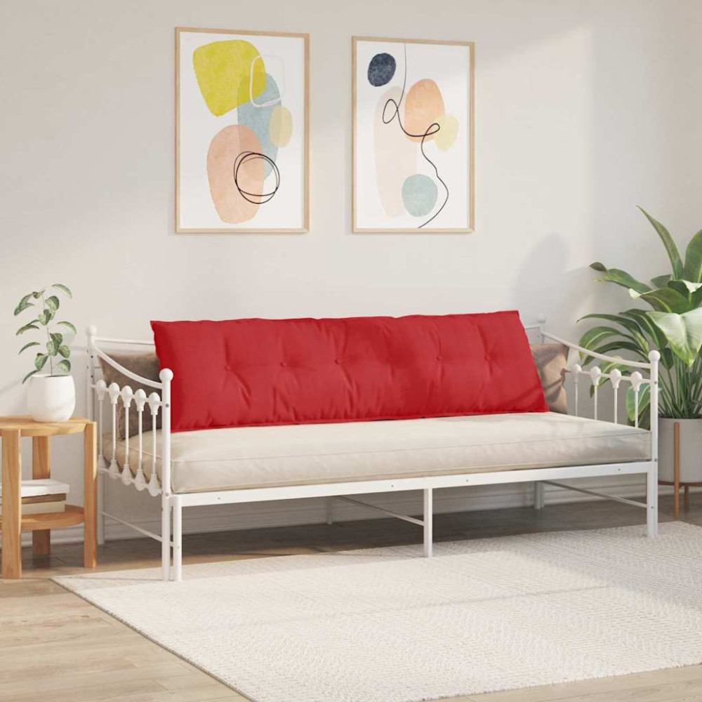 Produktbild för Ryggkudde Röd 180 x 19 x 50 cm tyg