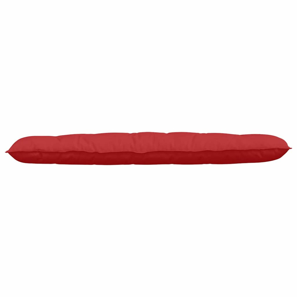 Produktbild för Ryggkudde Röd 180 x 19 x 50 cm tyg