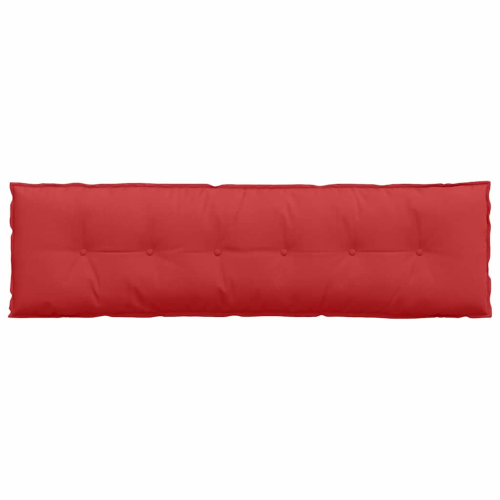 Produktbild för Ryggkudde Röd 180 x 19 x 50 cm tyg