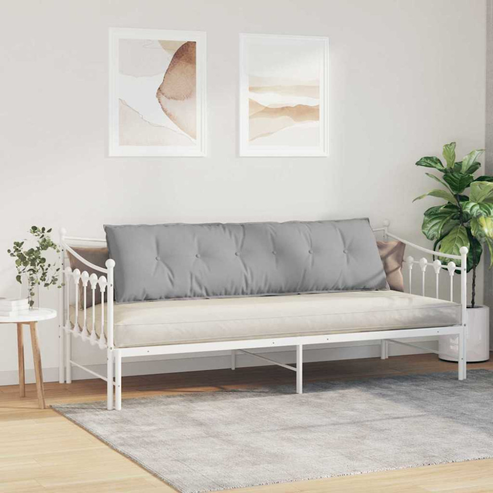 Produktbild för Ryggkudde Moln Grå 180 x 19 x 50 cm tyg
