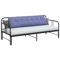 Produktbild för Ryggkudde Jeansblå 180 x 19 x 50 cm tyg