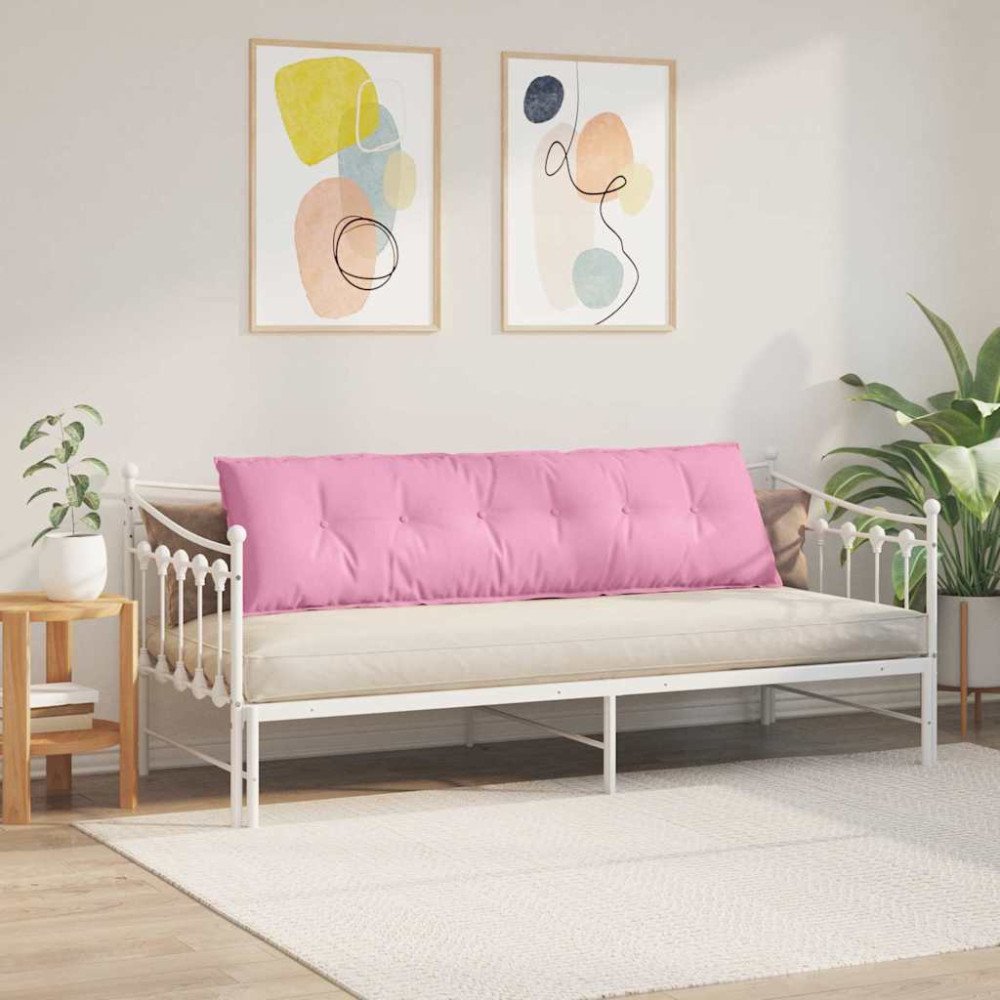 Produktbild för Ryggkudde Rosa 180 x 19 x 50 cm tyg