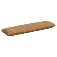 Produktbild för Ryggkudde Brun 180 x 50 cm Kordread tyg