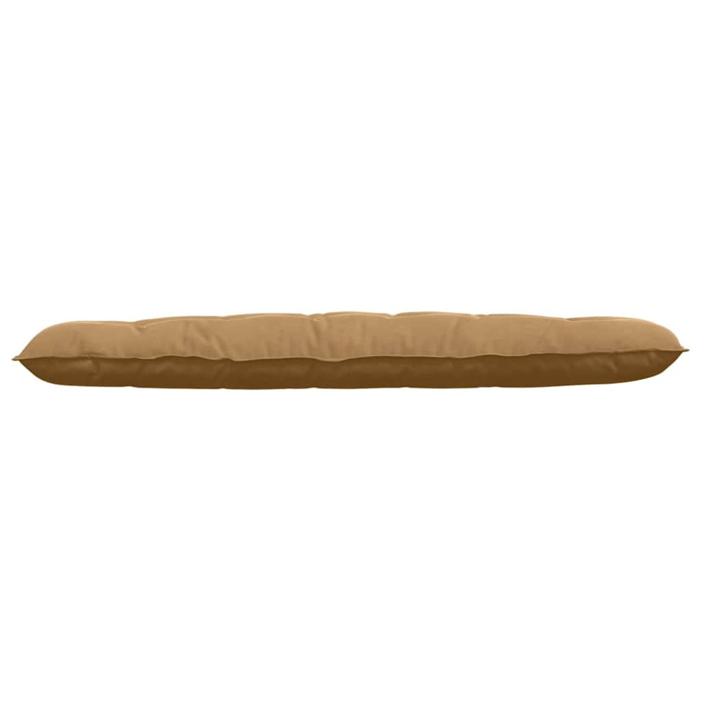 Produktbild för Ryggkudde Brun 180 x 50 cm Kordread tyg