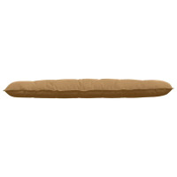 Produktbild för Ryggkudde Brun 180 x 50 cm Kordread tyg