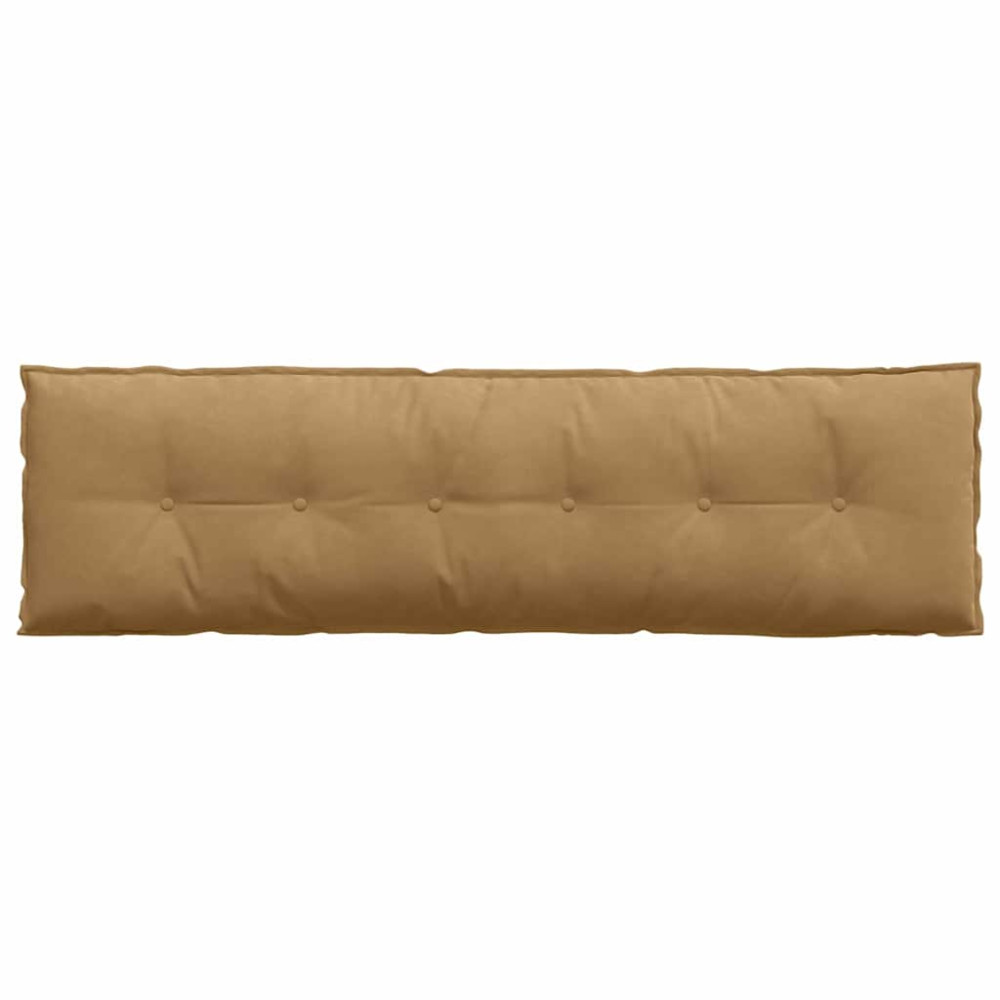 Produktbild för Ryggkudde Brun 180 x 50 cm Kordread tyg