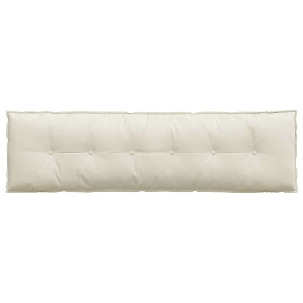 Produktbild för Ryggkudde Kräm 180 x 50 cm Kordread tyg