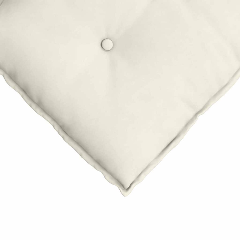 Produktbild för Ryggkudde Kräm 180 x 50 cm Kordread tyg
