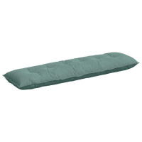 Produktbild för Ryggkudde Havgrön 180 x 50 cm Kordread tyg