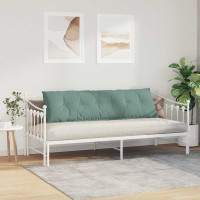 Produktbild för Ryggkudde Havgrön 180 x 50 cm Kordread tyg