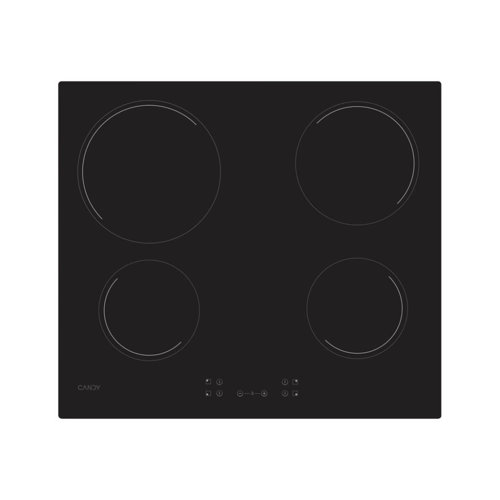 Produktbild för Candy CH64CCB/4U2 keramisk häll - 59 cm - svart - keramik