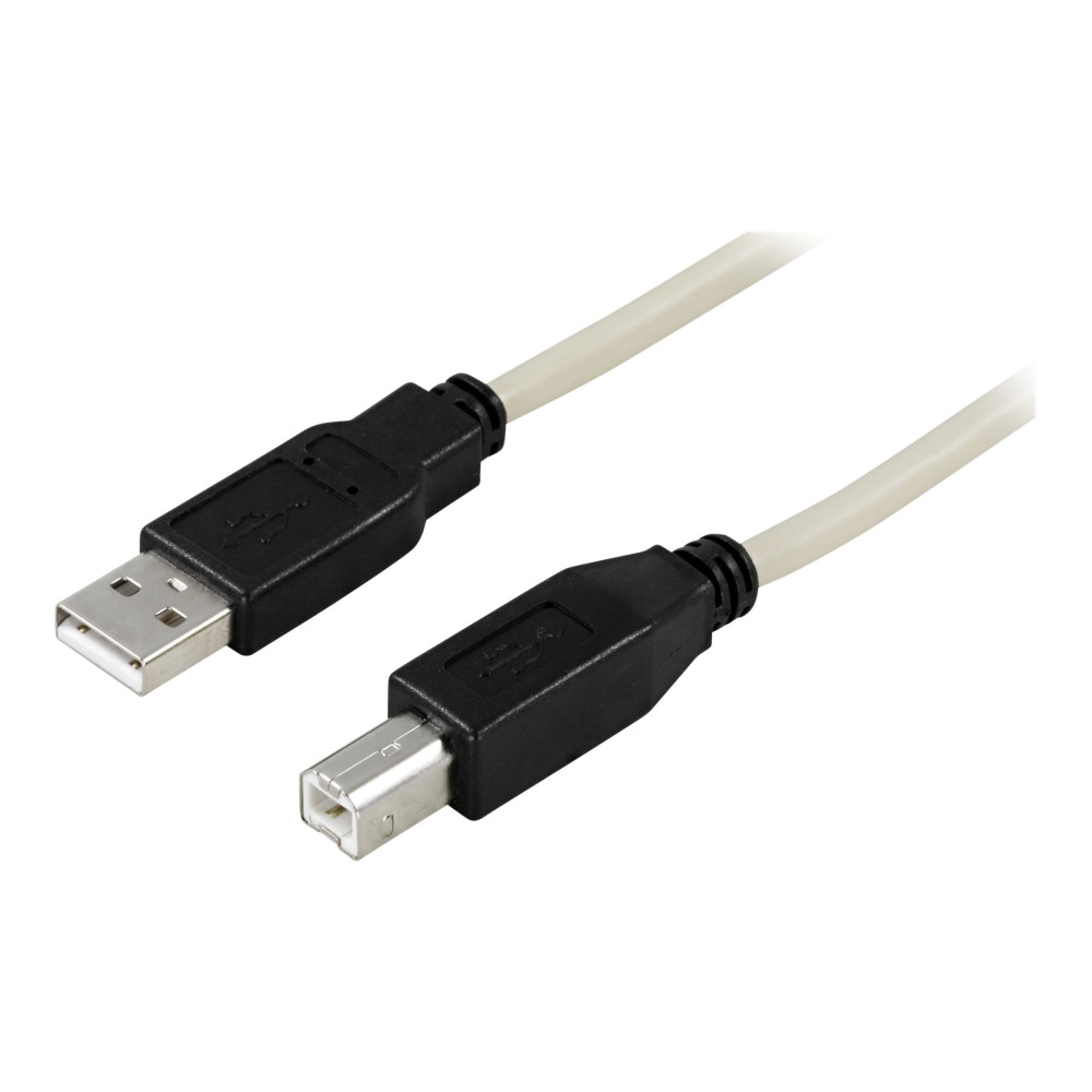 Produktbild för DELTACO - USB-kabel - USB till USB typ B - 0.5 m