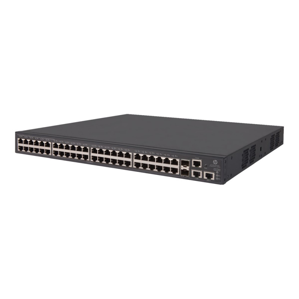 Produktbild för HPE 1950-48G-2SFP+-2XGT-PoE+ - switch - 48 portar - Administrerad - rackmonterbar