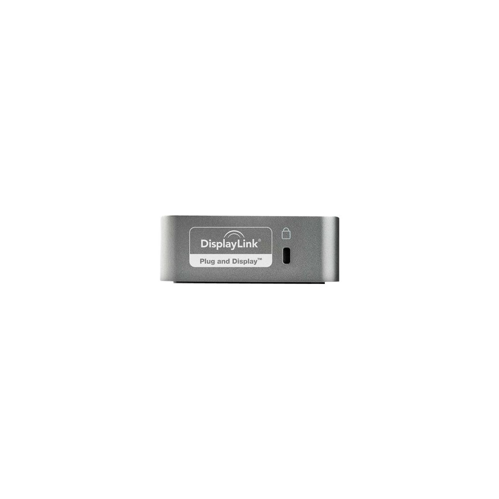Produktbild för StarTech.com USB-C-dockningsstation ‒ dockningsstation för bärbar dator med dubbelskärm för HDMI 1080p ‒ strömförsörjning på 60 W ‒ 1 st. USB-C, 3 st. USB-A, ethernet ‒ dockningsstation för Dual Video-visning med USB 3.1 Gen 1 Type-C ‒ Mac och Windows - d