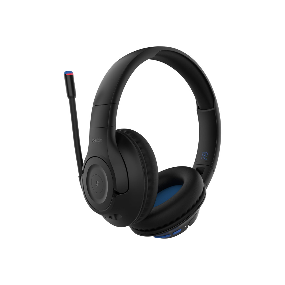 Produktbild för Belkin SoundForm Inspire - Kids Edition - headset - 3,5 mm kontakt