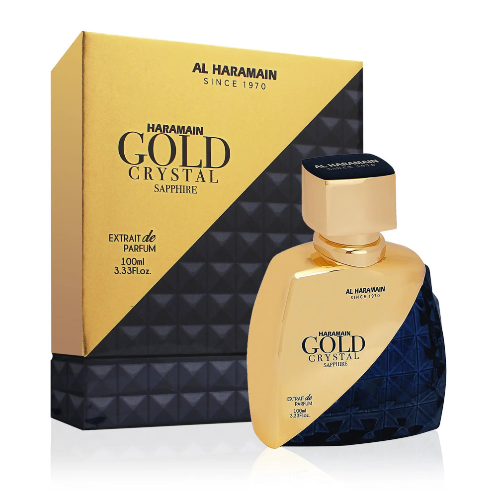 Produktbild för Al Haramain Gold Crystal Sapphire Extrait de Parfum U 100ml