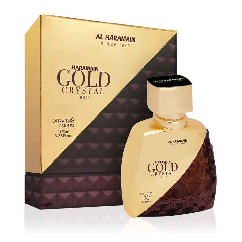 Produktbild för Al Haramain Gold Crystal Oudh Extrait de Parfum U 100ml