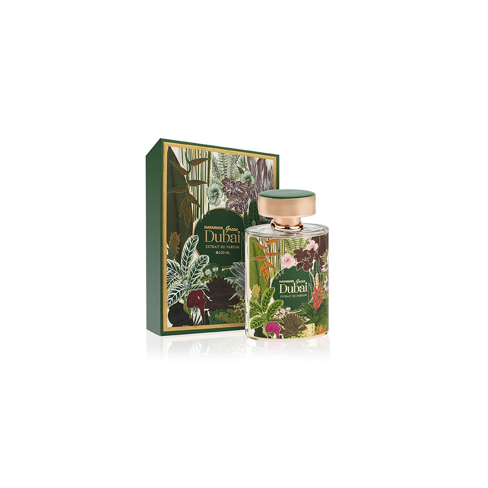 Produktbild för Al Haramain Green Dubai Extrait de Parfum U 100ml