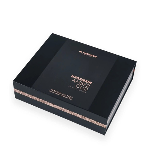 Al Haramain Al Haramain Amber Oud Private Edition SET U (EDP 75ml + EDP 30ml + Mist 200ml)