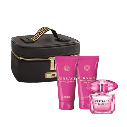 Versace Versace Bright Crystal Absolu SET W (EDP 90ml + BL 100ml + SG 100ml + Bag)