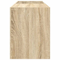 Produktbild för Skivskåp med hylla Sonoma-ek 78,5 x 35 x 45 cm Konstruerat trä