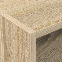Produktbild för Skivskåp med hylla Sonoma-ek 78,5 x 35 x 45 cm Konstruerat trä