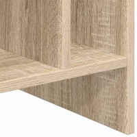 Produktbild för Skivskåp med hylla Sonoma-ek 78,5 x 35 x 45 cm Konstruerat trä