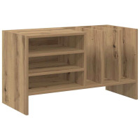 Produktbild för Skivskåp med hylla Artisan Ek 78,5 x 35 x 45 cm Konstruerat trä