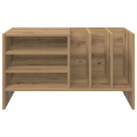 Produktbild för Skivskåp med hylla Artisan Ek 78,5 x 35 x 45 cm Konstruerat trä