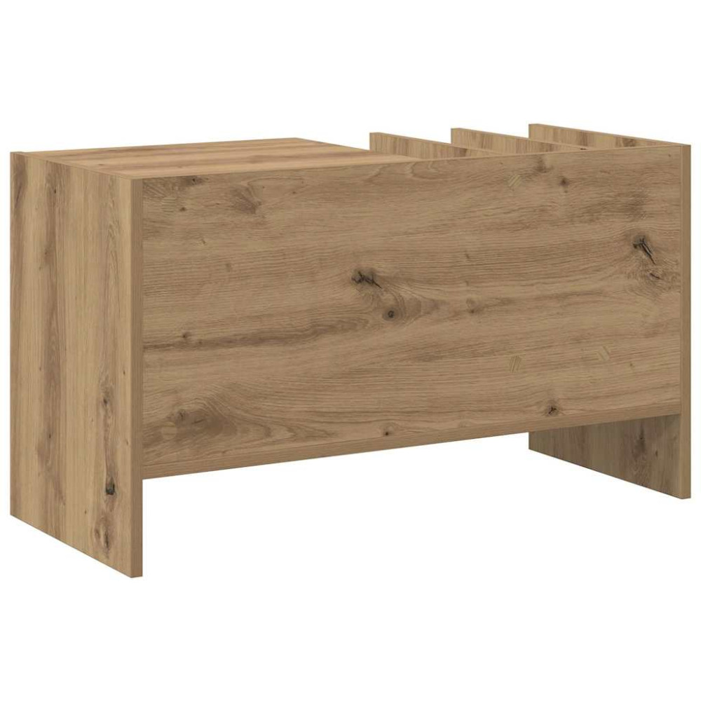 Produktbild för Skivskåp med hylla Artisan Ek 78,5 x 35 x 45 cm Konstruerat trä