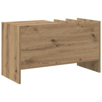 Produktbild för Skivskåp med hylla Artisan Ek 78,5 x 35 x 45 cm Konstruerat trä
