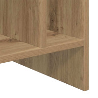 Produktbild för Skivskåp med hylla Artisan Ek 78,5 x 35 x 45 cm Konstruerat trä