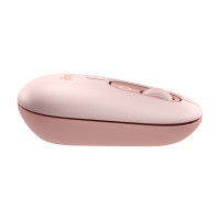 Produktbild för Logitech POP - mus - anpassningsbar emoji - Bluetooth 5.1 LE - rosa