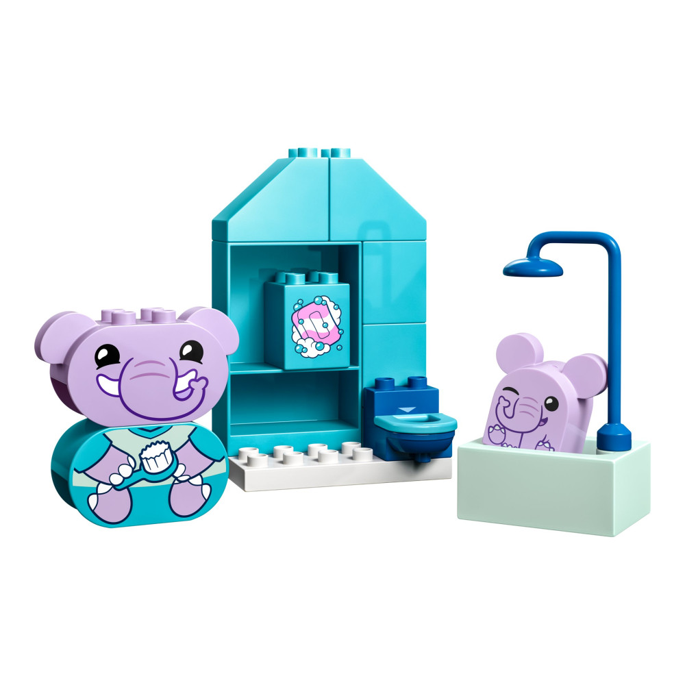 Produktbild för LEGO DUPLO 10413 - Daily Routines: Bath Time - byggsats