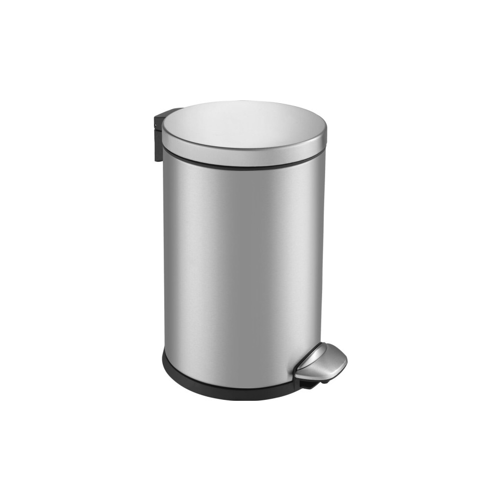 Produktbild för Pedalhink, EKO Luna, matt stål, rostfritt stål, 5 l, med inn...