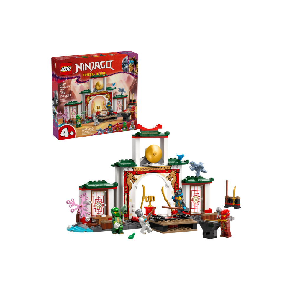 Produktbild för LEGO Ninjago 71831 - Ninja Spinjitzu-templet - byggsats