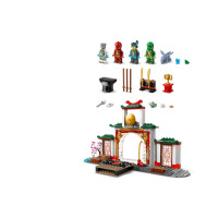 Produktbild för LEGO Ninjago 71831 - Ninja Spinjitzu-templet - byggsats