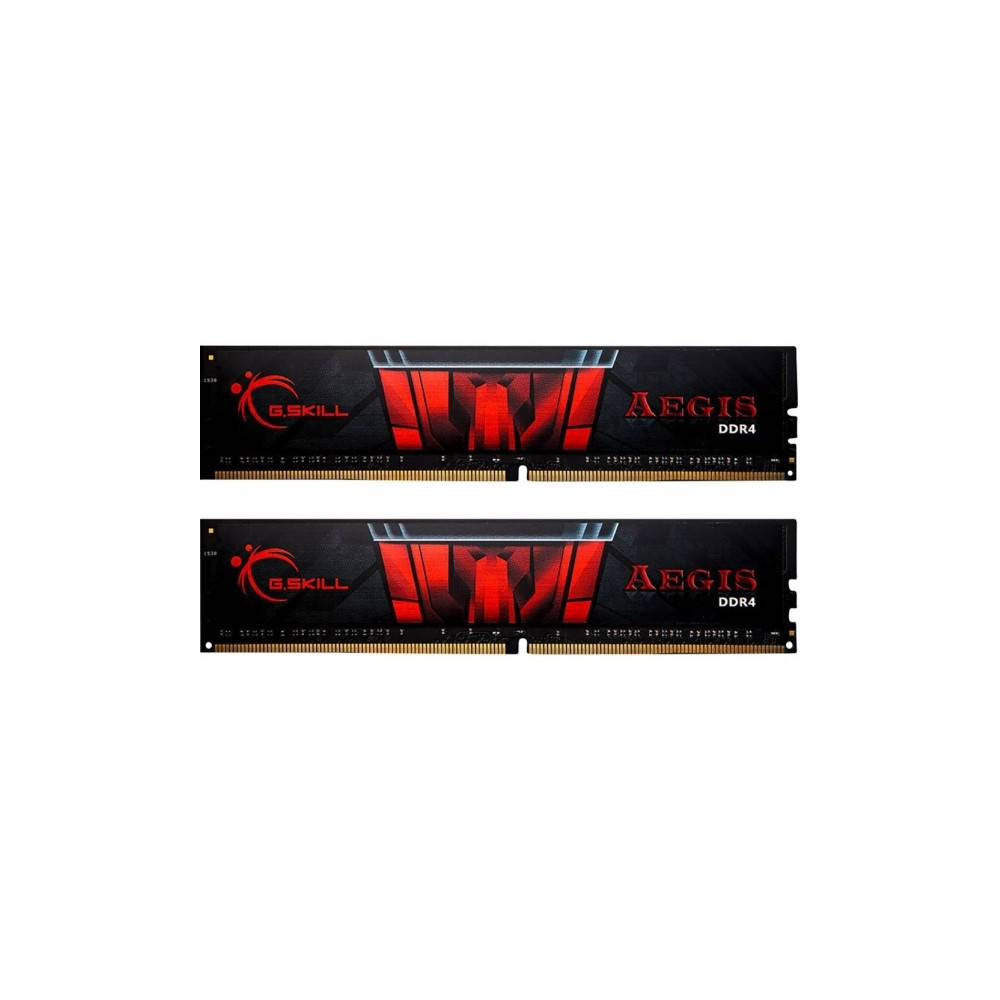 Produktbild för G.Skill AEGIS - DDR4 - sats - 16 GB: 2 x 8 GB - DIMM 288-pin - 3000 MHz / PC4-24000 - ej buffrad