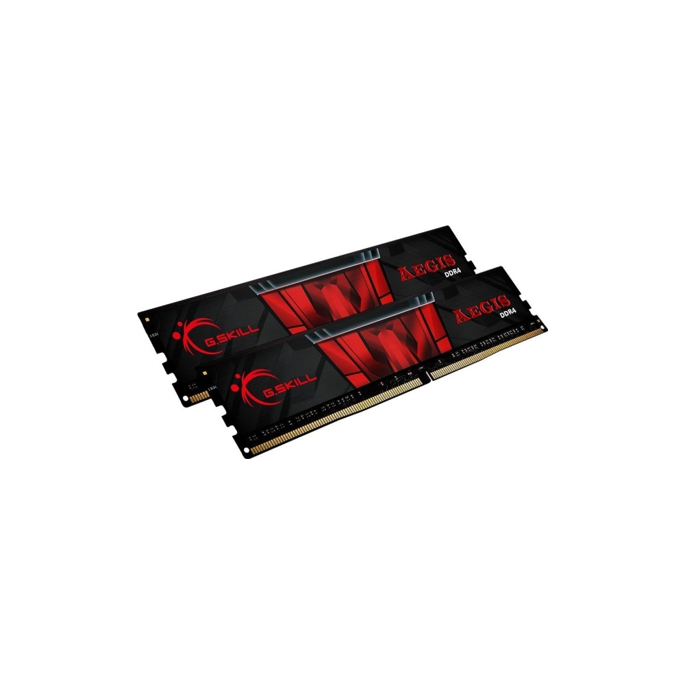 Produktbild för G.Skill AEGIS - DDR4 - sats - 16 GB: 2 x 8 GB - DIMM 288-pin - 3000 MHz / PC4-24000 - ej buffrad