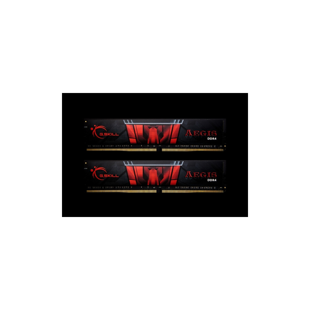 Produktbild för G.Skill AEGIS - DDR4 - sats - 16 GB: 2 x 8 GB - DIMM 288-pin - 3000 MHz / PC4-24000 - ej buffrad