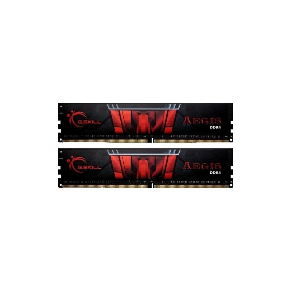 Produktbild för G.Skill AEGIS - DDR4 - sats - 16 GB: 2 x 8 GB - DIMM 288-pin - 3000 MHz / PC4-24000 - ej buffrad