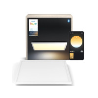 Produktbild för Philips Hue Aurelle White Ambiance smart belysningspanel 46,...