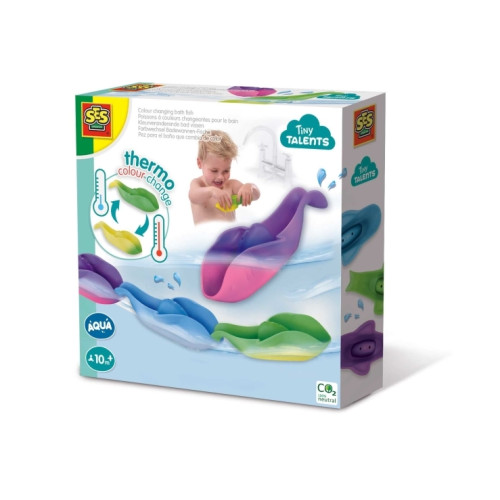 SES Creative SES Creative Tiny Talents Colour changing bath fish, Badleks...